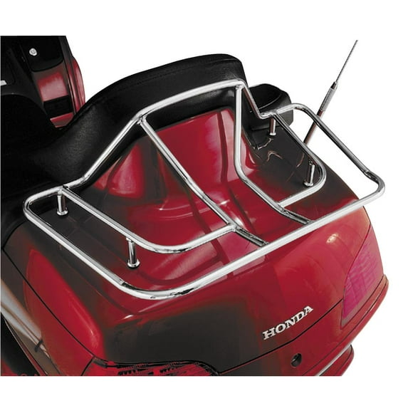 Show Chrome Accessories 91-306BK Satin Black Trunk Rack Show Chrome Accessories 91-306BK Satin Black Trunk Rack